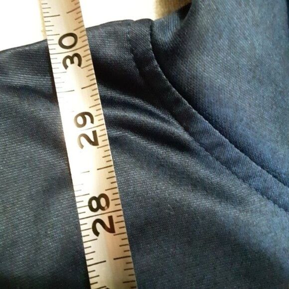 Reebok Men's size XL Logo-Print Fleece Blue Polyester Hoodie Sweater - Picture 9 of 10